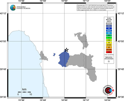 Mappa MCS - territori comuni