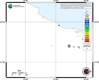 Mappa EMS - territori località