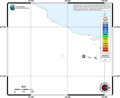 Mappa MCS - territori località