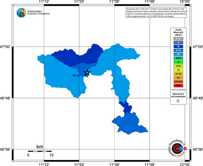 Mappa MCS - territori comuni