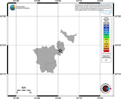 Mappa MCS - territori comuni