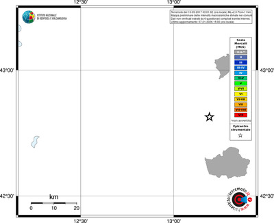 Mappa MCS - territori comuni