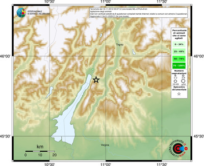 Mappa comuni con almeno 3 questionari