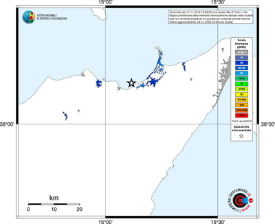 Mappa EMS - territori località