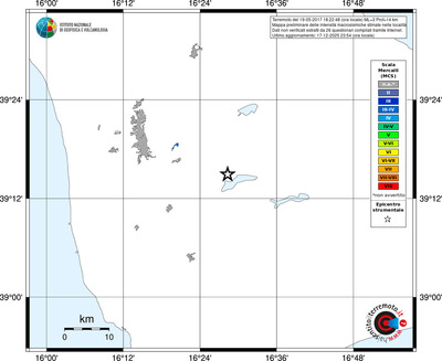 Mappa MCS - territori località