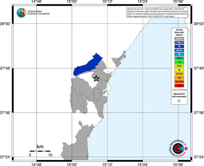 Mappa MCS - territori comuni