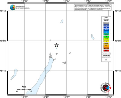 Mappa MCS - territori località
