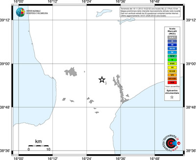 Mappa MCS - territori località