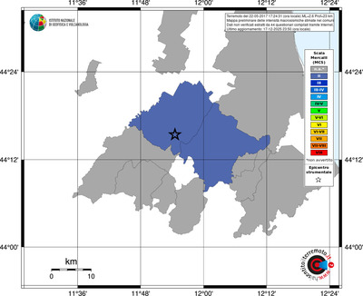 Mappa MCS - territori comuni