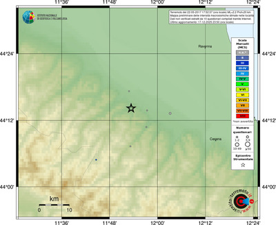 Mappa MCS - località