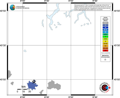 Mappa MCS - territori comuni