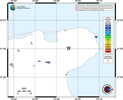 Mappa MCS - territori località