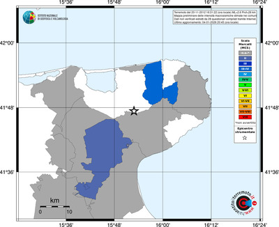 Mappa MCS - territori comuni