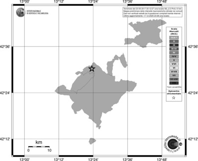 Mappa MCS - territori comuni