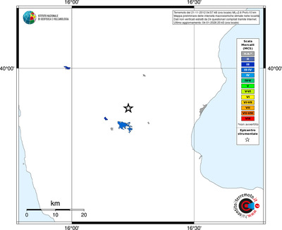 Mappa MCS - territori località