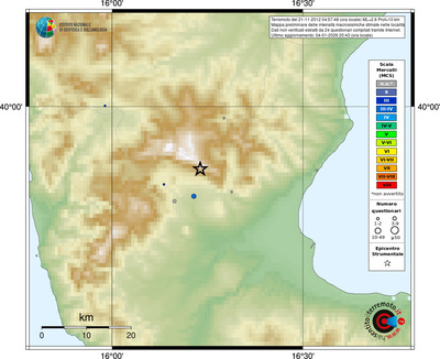 Mappa MCS - località