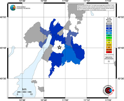 Mappa MCS - territori comuni