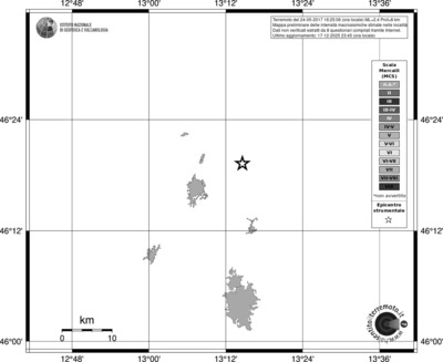 Mappa MCS - territori località