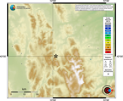 Mappa MCS - località