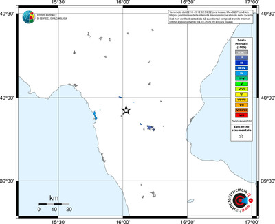 Mappa MCS - territori località