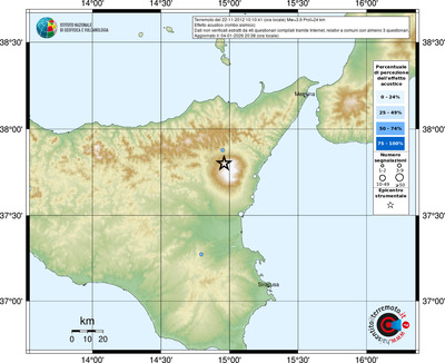 Mappa comuni con almeno 3 questionari