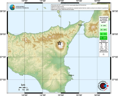 Mappa comuni con almeno 3 questionari
