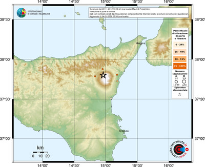 Mappa comuni con almeno 3 questionari