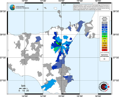 Mappa MCS - territori comuni