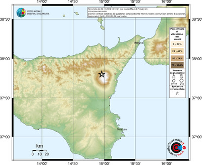 Mappa comuni con almeno 3 questionari
