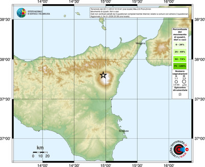 Mappa comuni con almeno 3 questionari