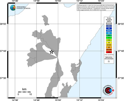 Mappa EMS - territori comuni