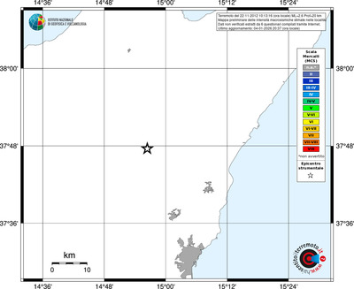 Mappa MCS - territori località