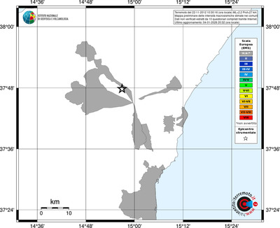 Mappa EMS - territori comuni
