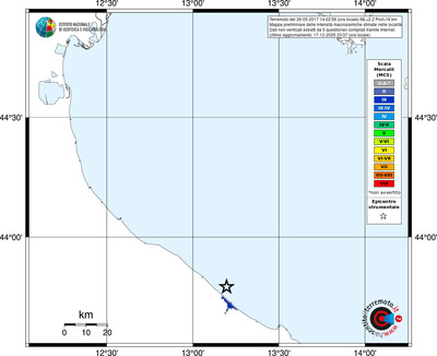 Mappa MCS - territori località