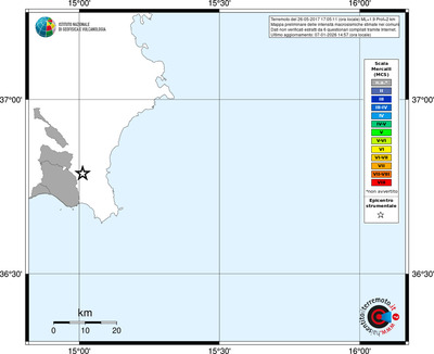 Mappa MCS - territori comuni