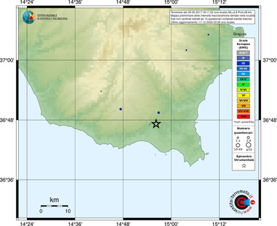 Mappa EMS - località