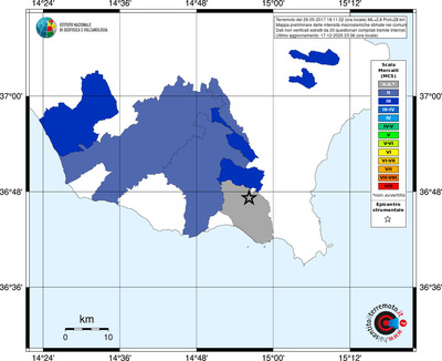Mappa MCS - territori comuni