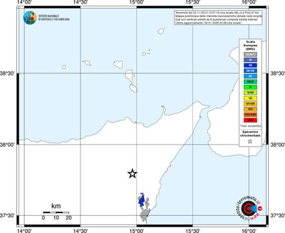 Mappa EMS - territori località