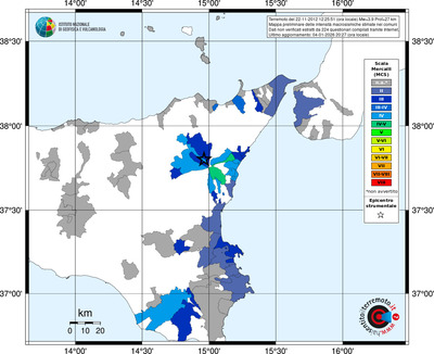 Mappa MCS - territori comuni
