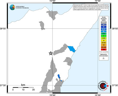 Mappa EMS - territori comuni