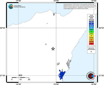 Mappa EMS - territori località