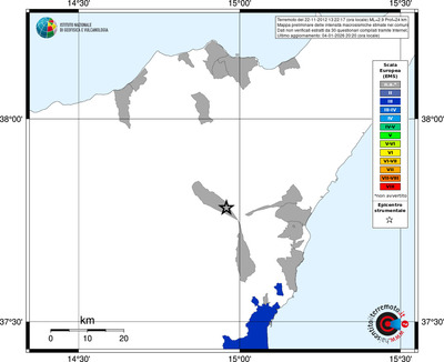 Mappa EMS - territori comuni