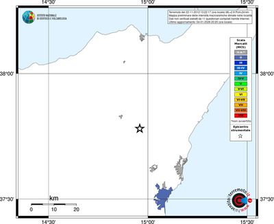 Mappa MCS - territori località
