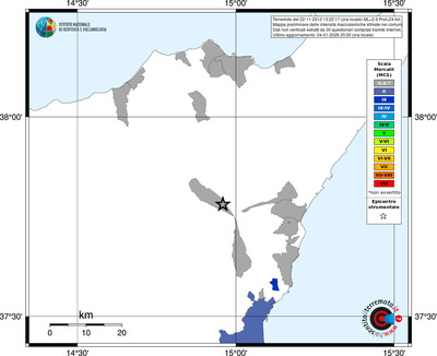 Mappa MCS - territori comuni