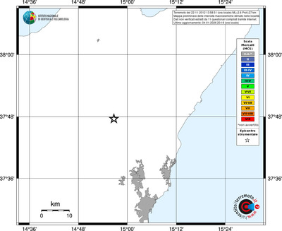 Mappa MCS - territori località