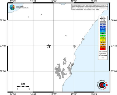 Mappa MCS - territori località