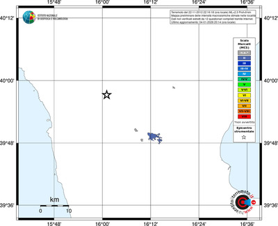 Mappa MCS - territori località