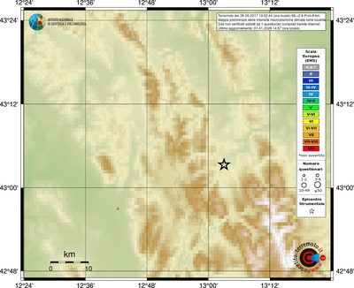 Mappa EMS - località