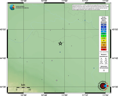 Mappa MCS - località
