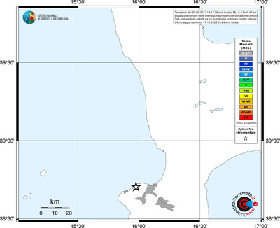 Mappa MCS - territori comuni